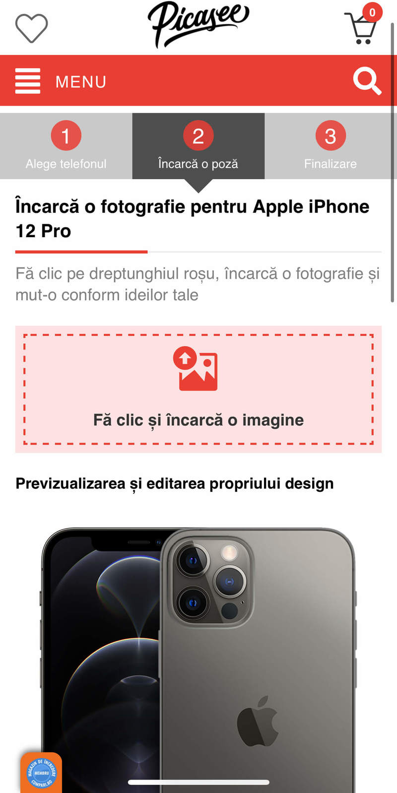 Încărcați o fotografie sau o imagine