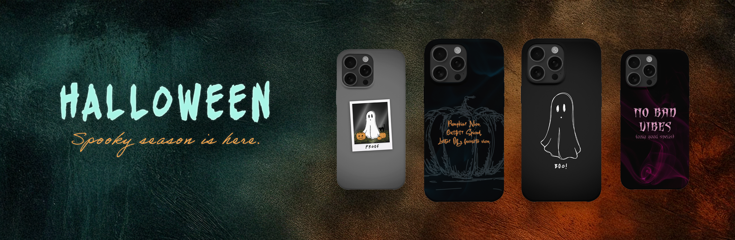 Ambalaje și huse din colecția Halloween