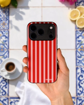 Picasee ULTIMATE CASE pentru Apple iPhone 16 Plus - Lines red