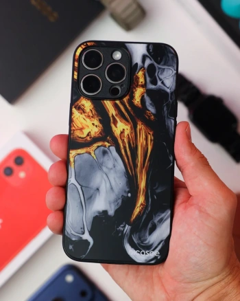 Picasee ULTIMATE CASE pentru Xiaomi Redmi Note 15 Pro 4G - Black Gold 2