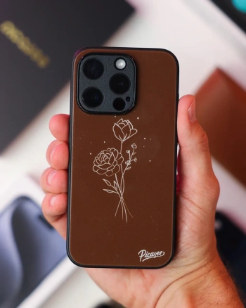 Picasee ULTIMATE CASE pentru Xiaomi Redmi Note 15 Pro 4G - Brown flowers