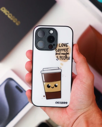 Picasee ULTIMATE CASE PowerShare pentru Samsung Galaxy S23 Ultra 5G - Cute coffee
