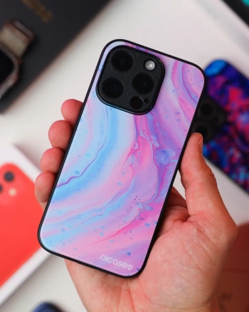 Picasee ULTIMATE CASE pentru Xiaomi Redmi Note 9S - Pink liquid