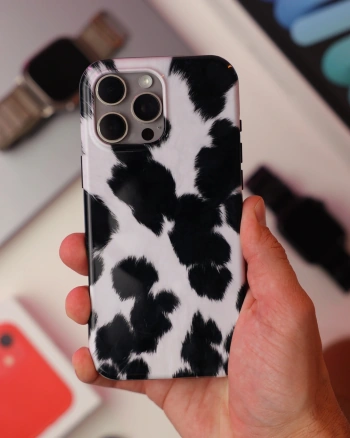 Picasee Fashion Case PowerShare pro Samsung Galaxy S24 S921B 5G - Black Moo