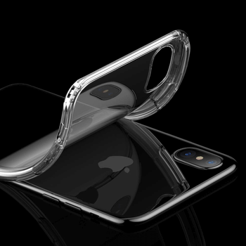 Picasee husă transparentă din silicon pentru Apple iPhone 7 - Black marble