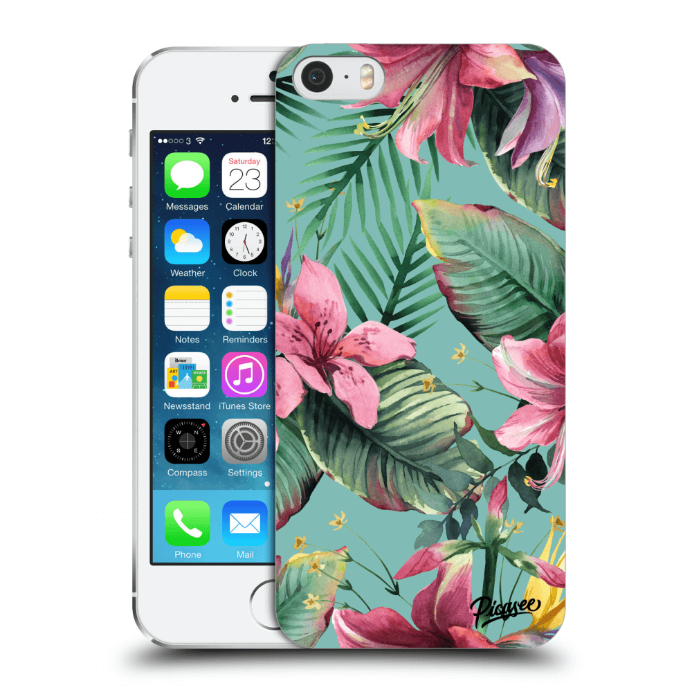 Picasee husă transparentă din silicon pentru Apple iPhone 5/5S/SE - Hawaii