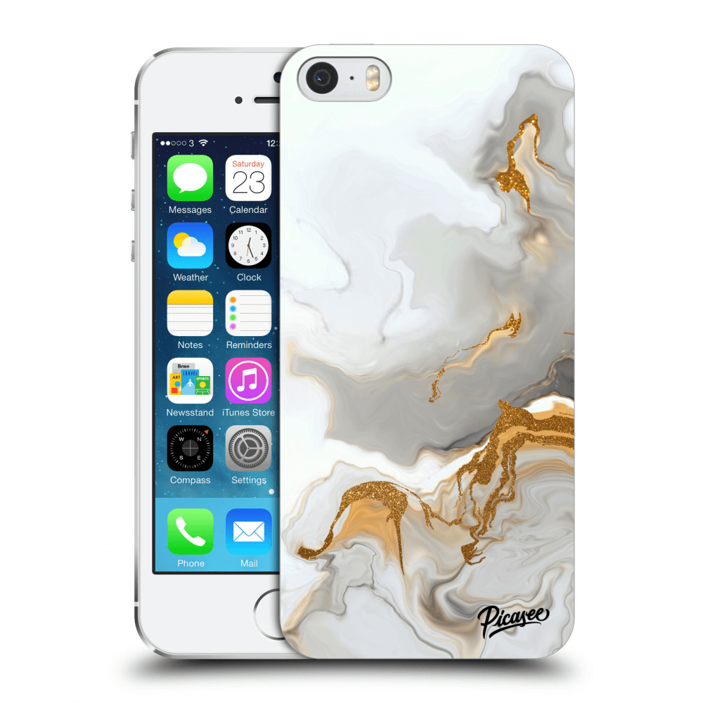 Picasee husă transparentă din silicon pentru Apple iPhone 5/5S/SE - Her