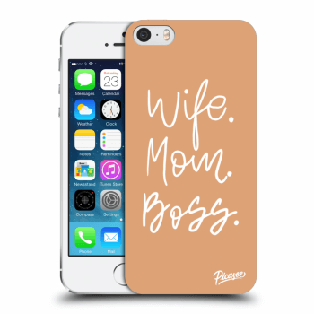 Husă pentru Apple iPhone 5/5S/SE - Boss Mama