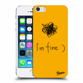 Husă pentru Apple iPhone 5/5S/SE - I am fine