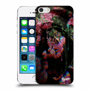 Picasee husă transparentă din silicon pentru Apple iPhone 5/5S/SE - Rosebush limited