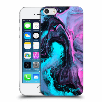 Picasee husă transparentă din silicon pentru Apple iPhone 5/5S/SE - Lean 2