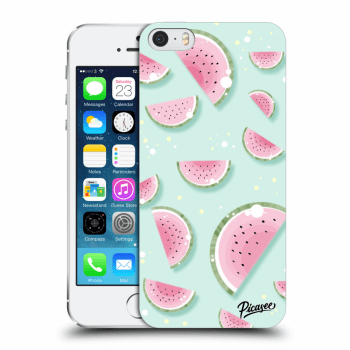 Picasee husă transparentă din silicon pentru Apple iPhone 5/5S/SE - Watermelon 2