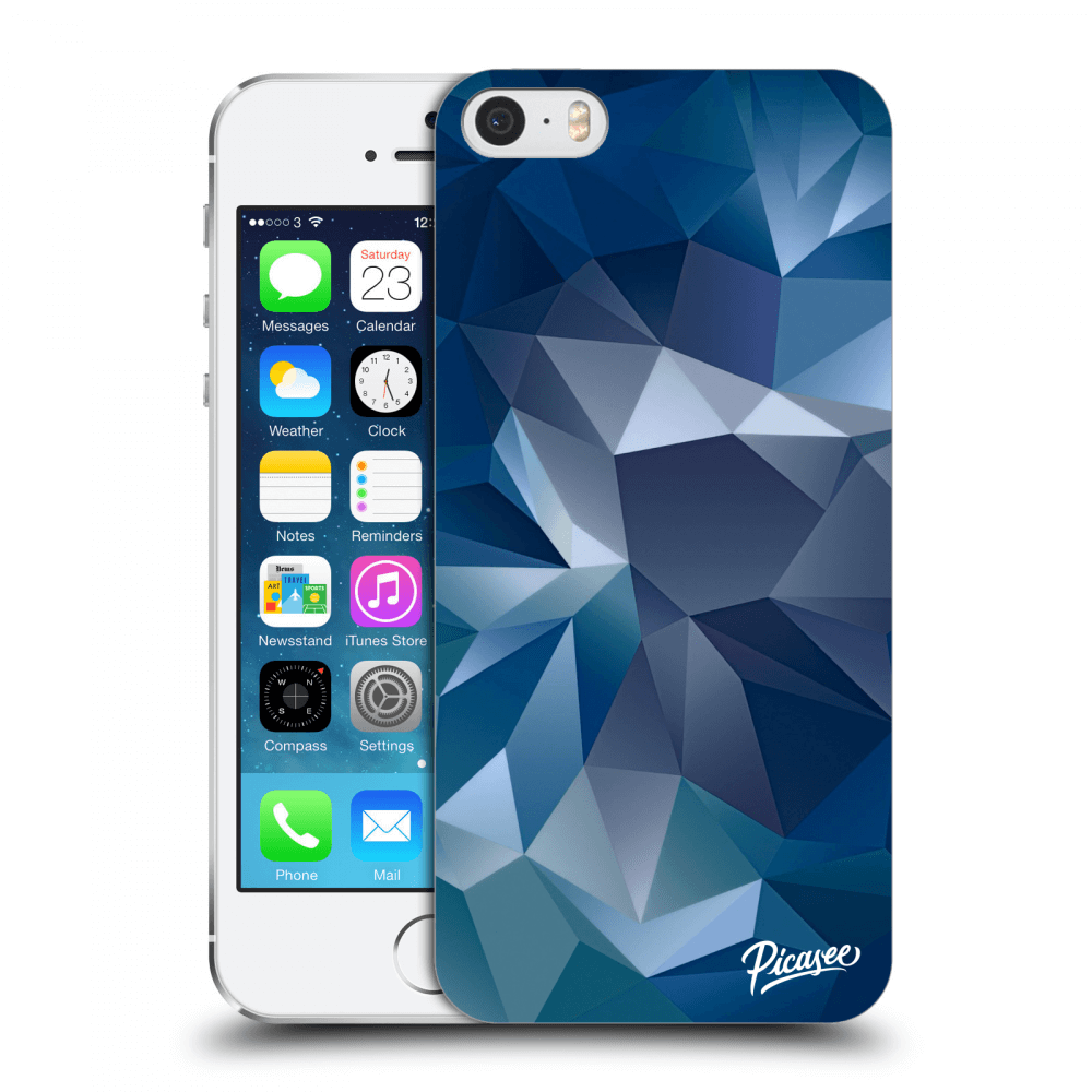 Picasee husă transparentă din silicon pentru Apple iPhone 5/5S/SE - Wallpaper