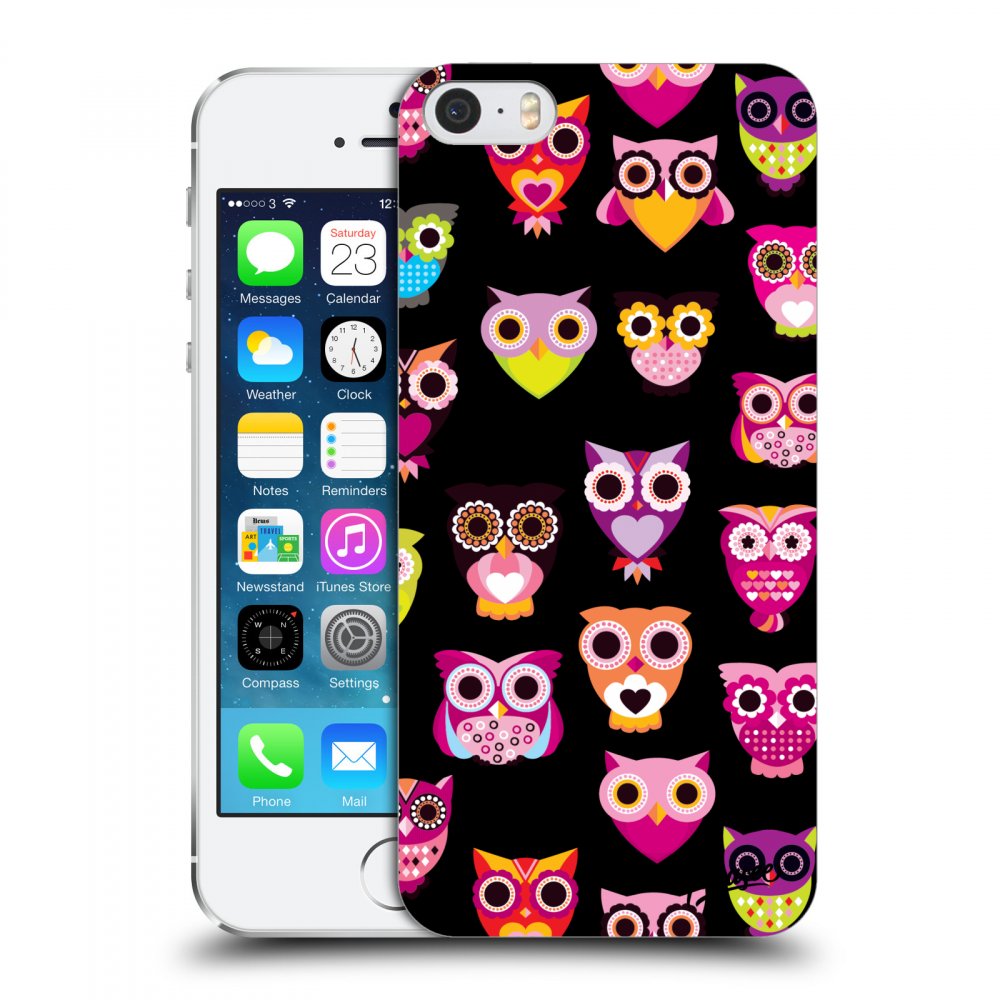 Picasee ULTIMATE CASE pentru Apple iPhone 5/5S/SE - Owls