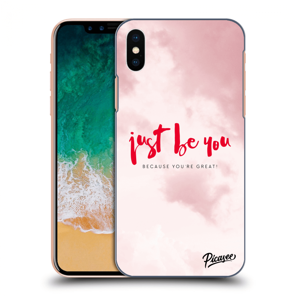 Picasee ULTIMATE CASE pentru Apple iPhone X/XS - Just be you