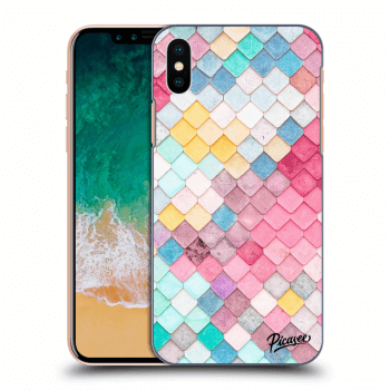 Husă pentru Apple iPhone X/XS - Colorful roof