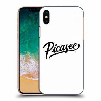 Husă pentru Apple iPhone X/XS - Picasee - old logo - black