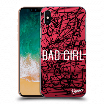 Husă pentru Apple iPhone X/XS - Bad girl