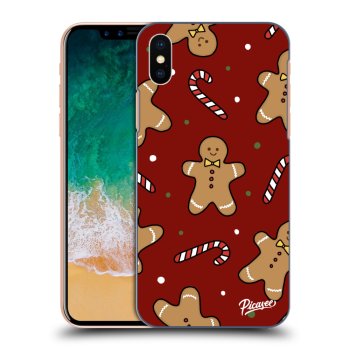 Husă pentru Apple iPhone X/XS - Gingerbread 2