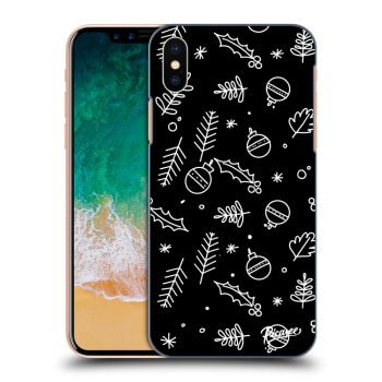 Husă pentru Apple iPhone X/XS - Mistletoe