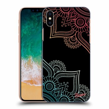 Husă pentru Apple iPhone X/XS - Flowers pattern