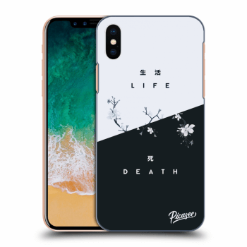 Husă pentru Apple iPhone X/XS - Life - Death