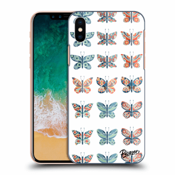 Picasee ULTIMATE CASE pentru Apple iPhone X/XS - Butterflies