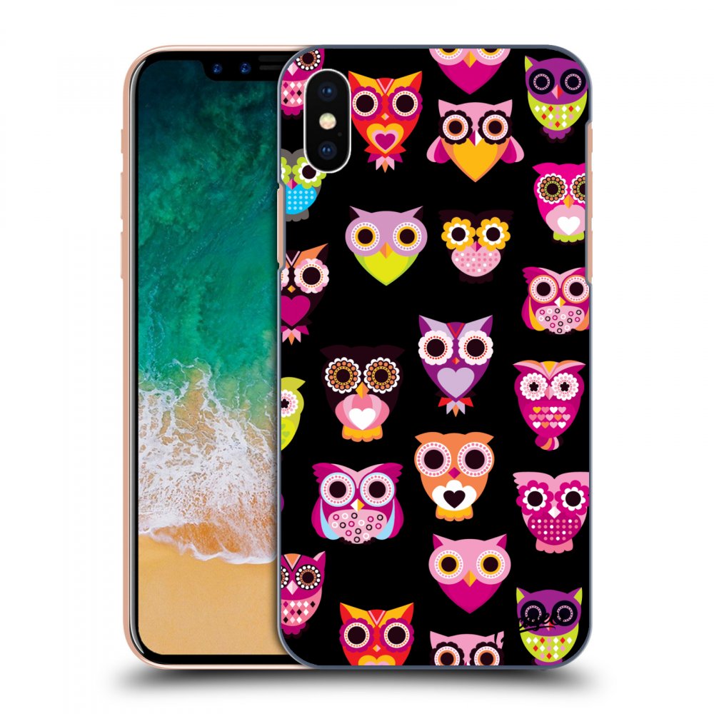 Picasee ULTIMATE CASE pentru Apple iPhone X/XS - Owls