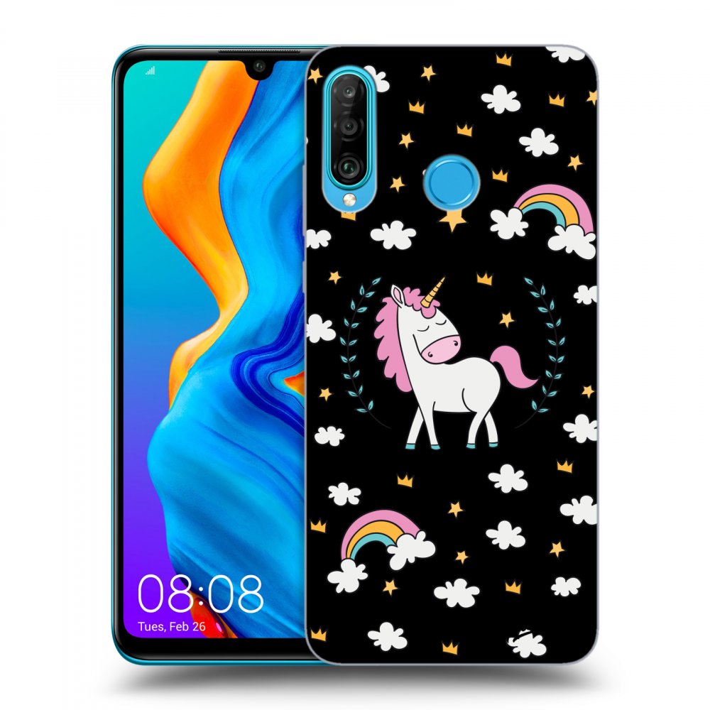 Picasee ULTIMATE CASE pentru Huawei P30 Lite - Unicorn star heaven