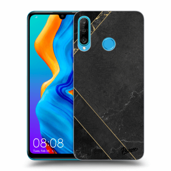 Husă pentru Huawei P30 Lite - Black tile