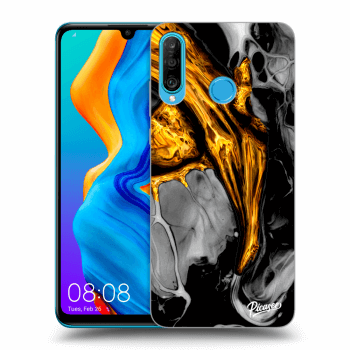 Husă pentru Huawei P30 Lite - Black Gold