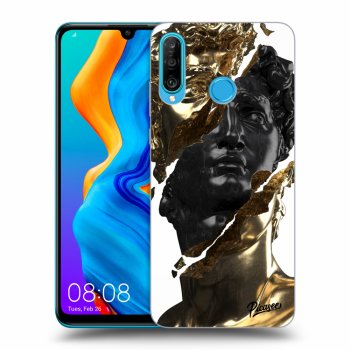 Husă pentru Huawei P30 Lite - Gold - Black