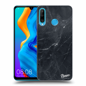 Husă pentru Huawei P30 Lite - Black marble