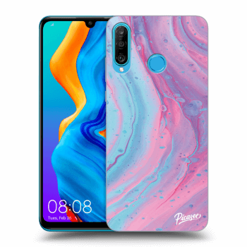 Husă pentru Huawei P30 Lite - Pink liquid