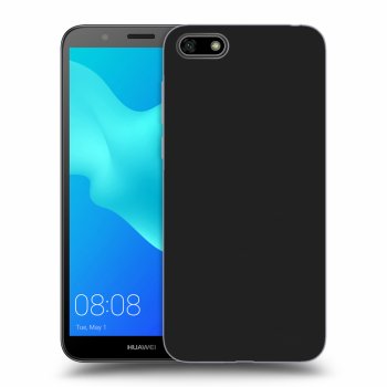 Picasee husă neagră din silicon pentru Huawei Y5 2018 - Clear