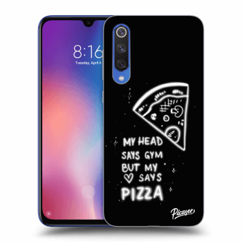 Picasee husă transparentă din silicon pentru Xiaomi Mi 9 SE - Pizza