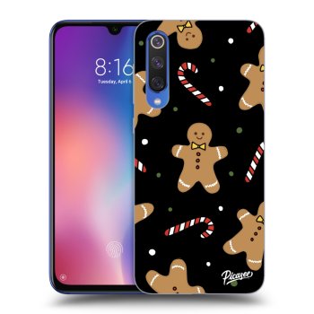 Picasee husă neagră din silicon pentru Xiaomi Mi 9 SE - Gingerbread