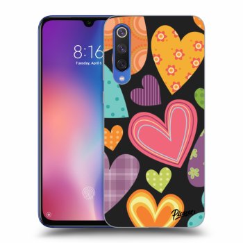 Husă pentru Xiaomi Mi 9 SE - Colored heart