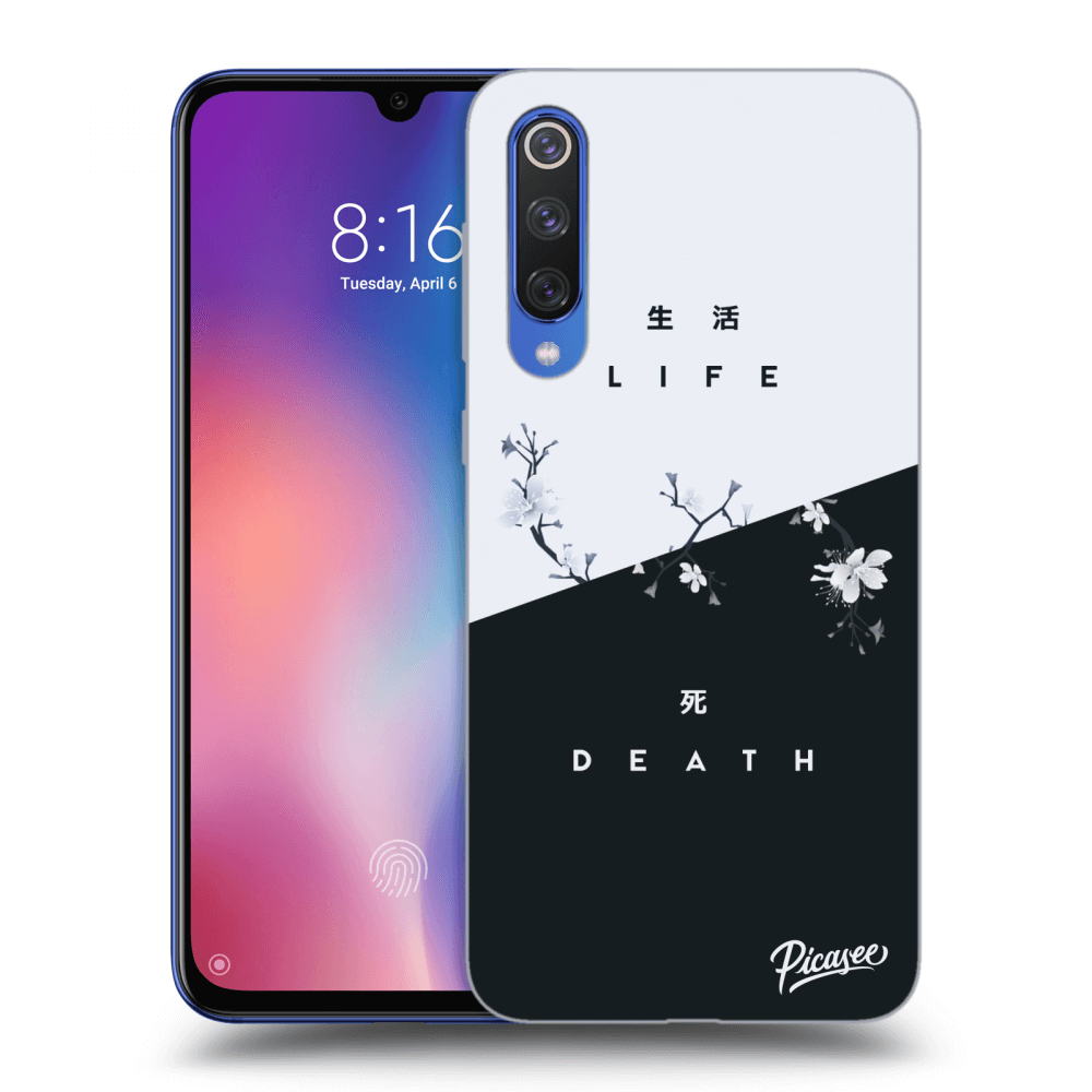Picasee husă neagră din silicon pentru Xiaomi Mi 9 SE - Life - Death