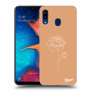 Husă pentru Samsung Galaxy A20e A202F - Peonies