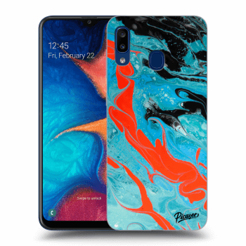 Husă pentru Samsung Galaxy A20e A202F - Blue Magma