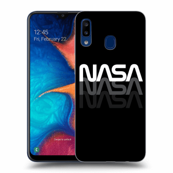 Husă pentru Samsung Galaxy A20e A202F - NASA Triple
