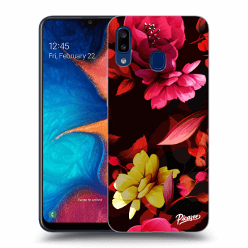 Husă pentru Samsung Galaxy A20e A202F - Dark Peonny