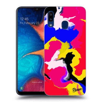 Husă pentru Samsung Galaxy A20e A202F - Watercolor