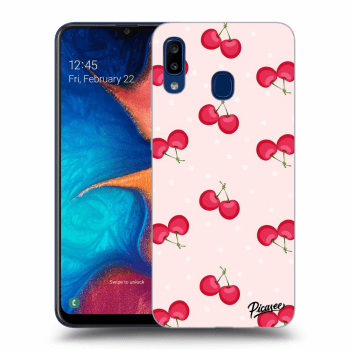 Husă pentru Samsung Galaxy A20e A202F - Cherries
