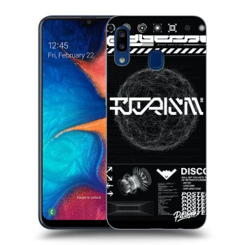 Husă pentru Samsung Galaxy A20e A202F - BLACK DISCO