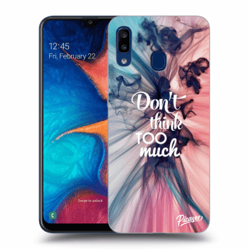 Husă pentru Samsung Galaxy A20e A202F - Don't think TOO much