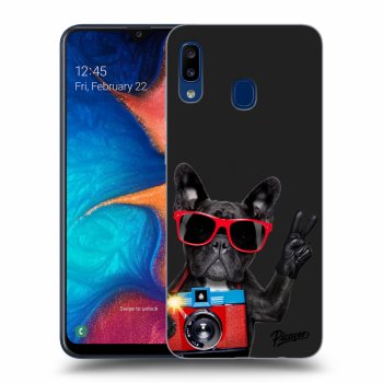 Husă pentru Samsung Galaxy A20e A202F - French Bulldog