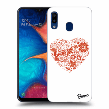 Husă pentru Samsung Galaxy A20e A202F - Big heart