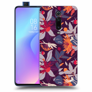 Husă pentru Xiaomi Mi 9T (Pro) - Purple Leaf